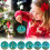 Acrylic Christmas Ornament 2D Flat Holiday Decor 7