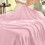 Fiber Ice Silk Blanket Pink 100x120cm Summer Cooling 3