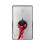 Stainless Steel Push-to-Exit Button Indoor Green Square 5