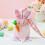Easter Bunny Doll Decor White Beard Holding Carrot 1 Piece 1