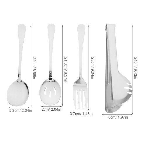 Stainless Steel Fork Silver 1 Piece 1