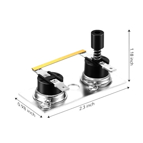 Water Heater Thermostat Switch 120V 2 pcs 1