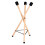 Triangle Drum Bracket Solid Wood 93cm 3