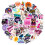 Dance Stickers Ballet Girls 50-Pack 3