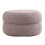 Vanity Stool Lambswool Fabric Padded Seat Ottoman 1