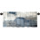 Abstract Blue Grey Tier Curtains 3-Pack for Standard Windows 2
