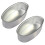 Oval Cheesecake Pans Nonstick Aluminum 2 pcs 1