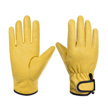 Leather Work Gloves Thorn-Proof Heavy Duty