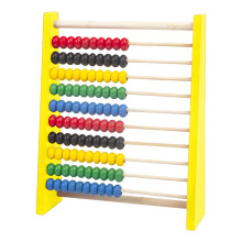 Wooden Abacus Stand for Kids – Multi-Color, 1 pc