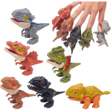 Dinosaur Finger Puppets Toy Set 6 PCS