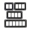 Aluminum Rocker Switch Panel Housing for Car Boat Auto 6