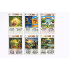 Hindi Learning Story Cards For Kids A5 Size Llustrated Hindi Set For Children Early Language Learning Flash Cards Educational Storytelling Cards For