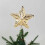 Mini Metal Rustic Christmas Tree Topper 7 inch 2