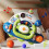 Steering Wheel Toy Interactive Driving Toy with Lights 1