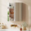 Homcom HOMCOM Wall Mounted Bathroom Mirror Storage Cabinet w/ Door Adjustable Shelf 1