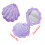 Mini Hair Brush with Mirror Portable Foldable Comb 1 Pack 4