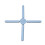 Silicone Heat Insulation Mat Foldable Cross-Shaped 3