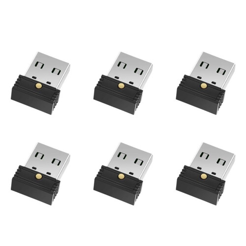 6X USB Mouse Jiggler, Automatic Computer Mouse Mover Jiggler, Keeps Computer Awake,Simulate Mouse Movement