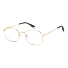 Óculos de Grau Polaroid PLD D631/G 52/21/130.8 Metal dourado fosco armações MASCULINO PLD D631/G