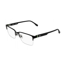 Óculos de Grau Lacoste L2326 55/18/145 Preto Fosco Metal Masculino L2326