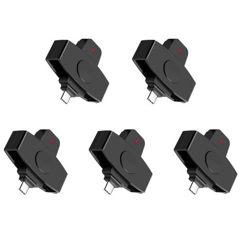5X CSCR3  CAC Card Reader Type-C Bank Tax Declaration SIM Card/IC Card ID Card Reader