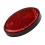 Bicycle Round Reflector Set - Red, 4 pcs 8