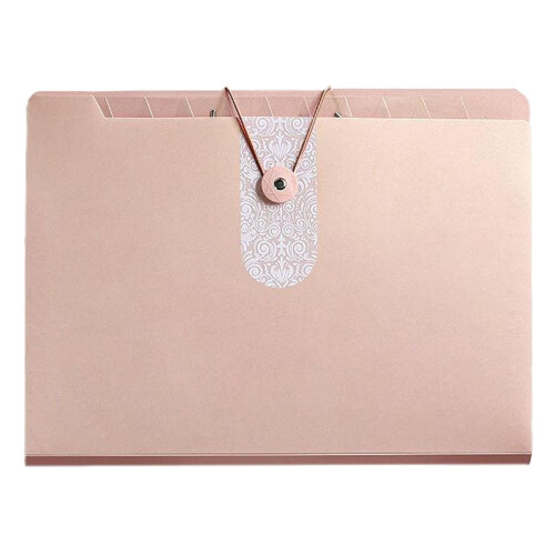 Letter Size Accordion File Folder with 8 Pockets