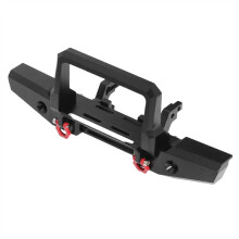 for TRX4M Metal Front A Bumper with Tow Hook for TRX4M 1/18 RC Crawler Car Upgrade Parts Accessories
