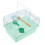 FRCOLOR Portable Bird Cage with Stand for Parakeets 1 Set 1