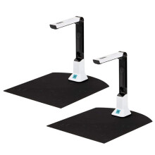 2X Portable High-Definition Scanner, Document Camera with Real- Projection Video Recording Function, A4 Scanner