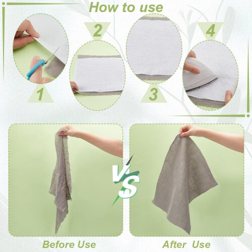 Fusible Interfacing Medium Weight 13.7 in x 10 yd 2