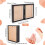 Wooden Medal Display Case Black Double Frame Acrylic Window 2