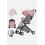 Baby Stroller Pushchair Pram Pink Mosquito Mesh 5