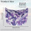 Purple Camo Hood Cover Elastic Washable Fabric Protector 7