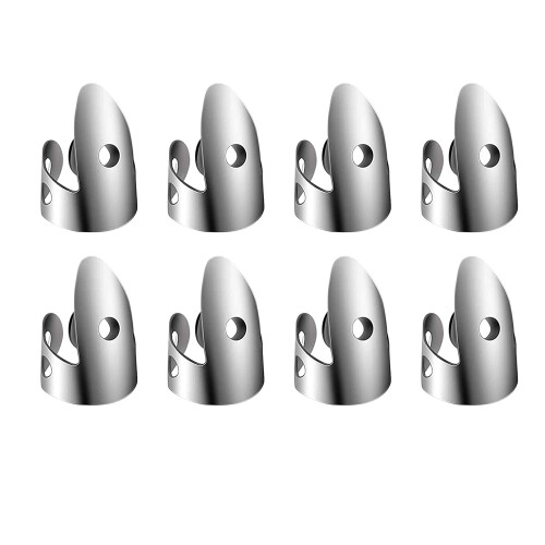 Adjustable Finger and Thumb Picks Set Stainless Steel and 1