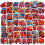Fire Truck Stickers Cartoon Educational 50-Pack 2