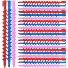 Spiral Hair Curling Rods Retro Waves 20Pcs