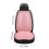 Car Seat Cushion with Back Support Hot Pink 3