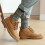 Men's Wool Socks Thermal Winter Thick Crew 5 Pairs 4