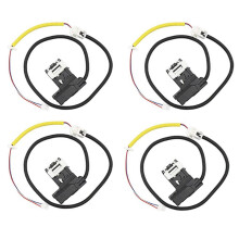 4X W11307244 W10682535 Washer Lid Lock Replacement(3 Wires) for ,Washing Machine Lid DoorLatch Assembly
