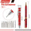 12 Pieces Pen Screwdriver Gifts Multitool Handy Tool Eight in One Magnetic Pocket Screwdriver Multi Precision Function 6