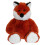 Peluche renard, douce et câline, 25 cm, lavable en machine 1