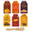 Thanksgiving Gift Tags Pumpkin Maple Design 60 pcs 1