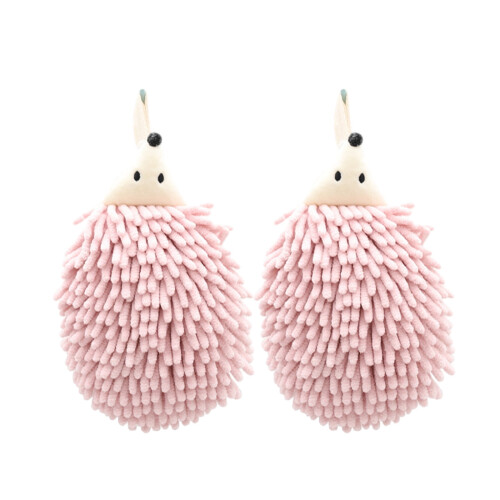 Hedgehog Chenille Hand Towel Thickened Absorbent 1 Pack 1