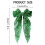 Sequin Bow Hair Clips for Women Glittering 3-Pack 6