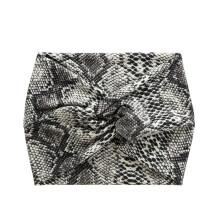 Women's Knotted Elastic Headband Non-Slip Turban Print Hair