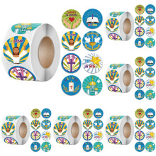 Easter He Is Risen Stickers Christian Cross Bible Pray 2500