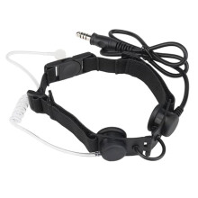 WOSPORT Microphone Tactique à Gorge, Écouteur Laryngé, Microphone Tactique à Gorge pour  BF-C1 BF-T20 WLN KD-C1 KD-C2