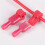 100Pcs T-Tap Connector Quick Electrical Cable Connector Snap Splice Lock Waterproof Crimp Wire Terminal Red 6