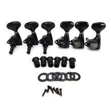 Guitar Headstock Pegs Metal Locking Tuners 6 Pieces